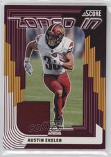 2025 Score Zoned In Jerseys Austin Ekeler #ZON-AER 1p0r