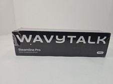 WAVYTALK Steamline Pro Steam Straightener Brush White NEW