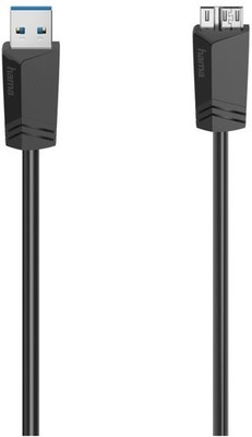 Hama Adapter / Kabel / Stecker Micro-USB 3.0 Kabel (0,75m)