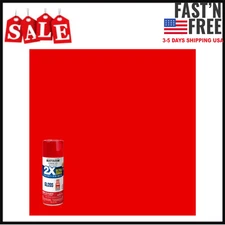 Apple Red, Rust-Oleum American Accents 2X Ultra Cover Gloss Spray Paint 12 oz