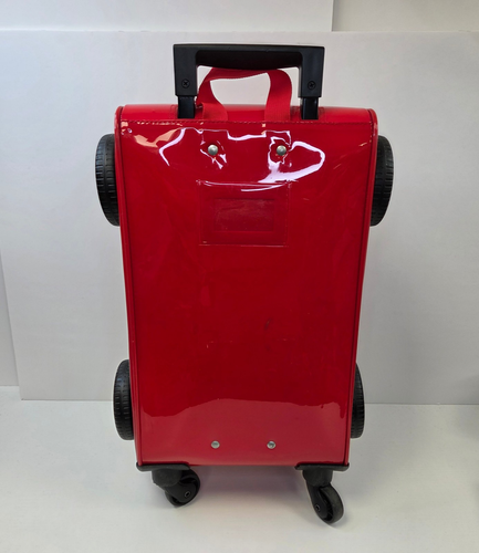 Disney Store Cars Lightning McQueen Suitcase Hand Luggage Travel Bag Pull Along - Picture 6 of 10