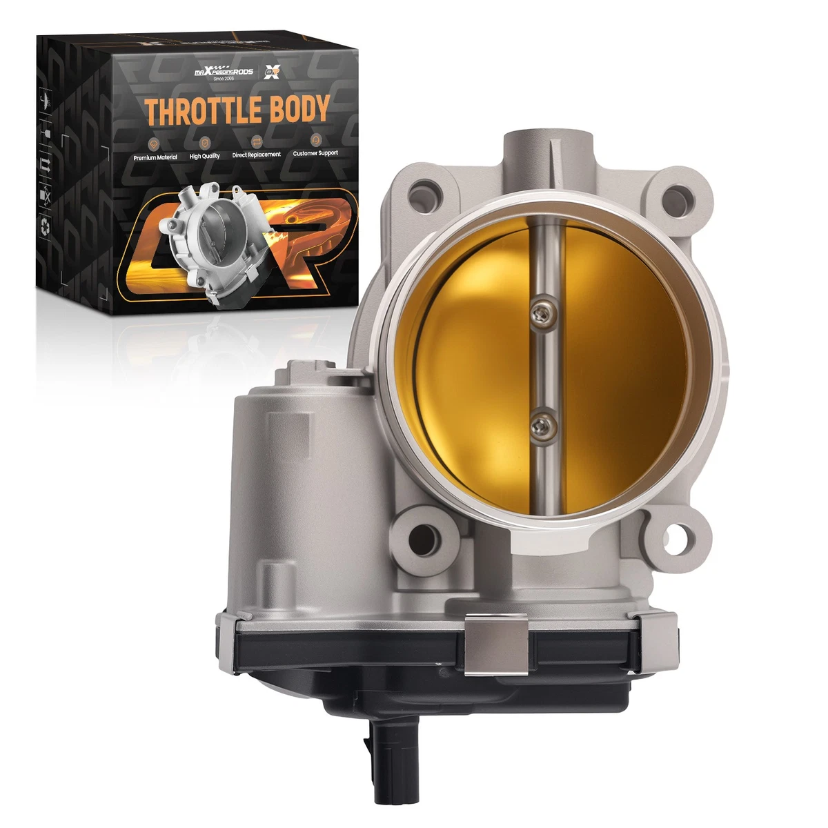 Cuerpo De Acelerador Electrónico Para GMC Canyon, Sierra, Savana 1500, Chevrolet Express V6 - Número WBTB222, Aluminio, 1 Año Garantía