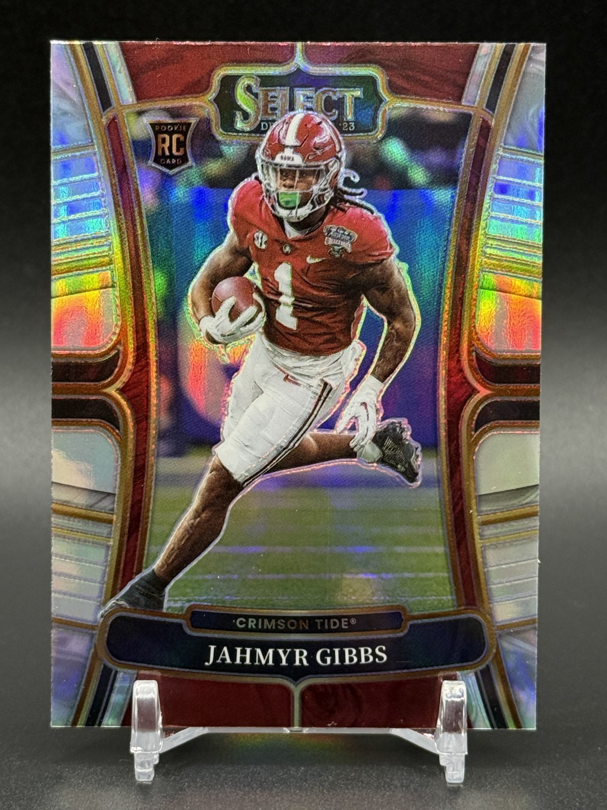 2023 Panini Select Draft Picks JAHMYR GIBBS Rookie Silver #10 Lions Alabama
