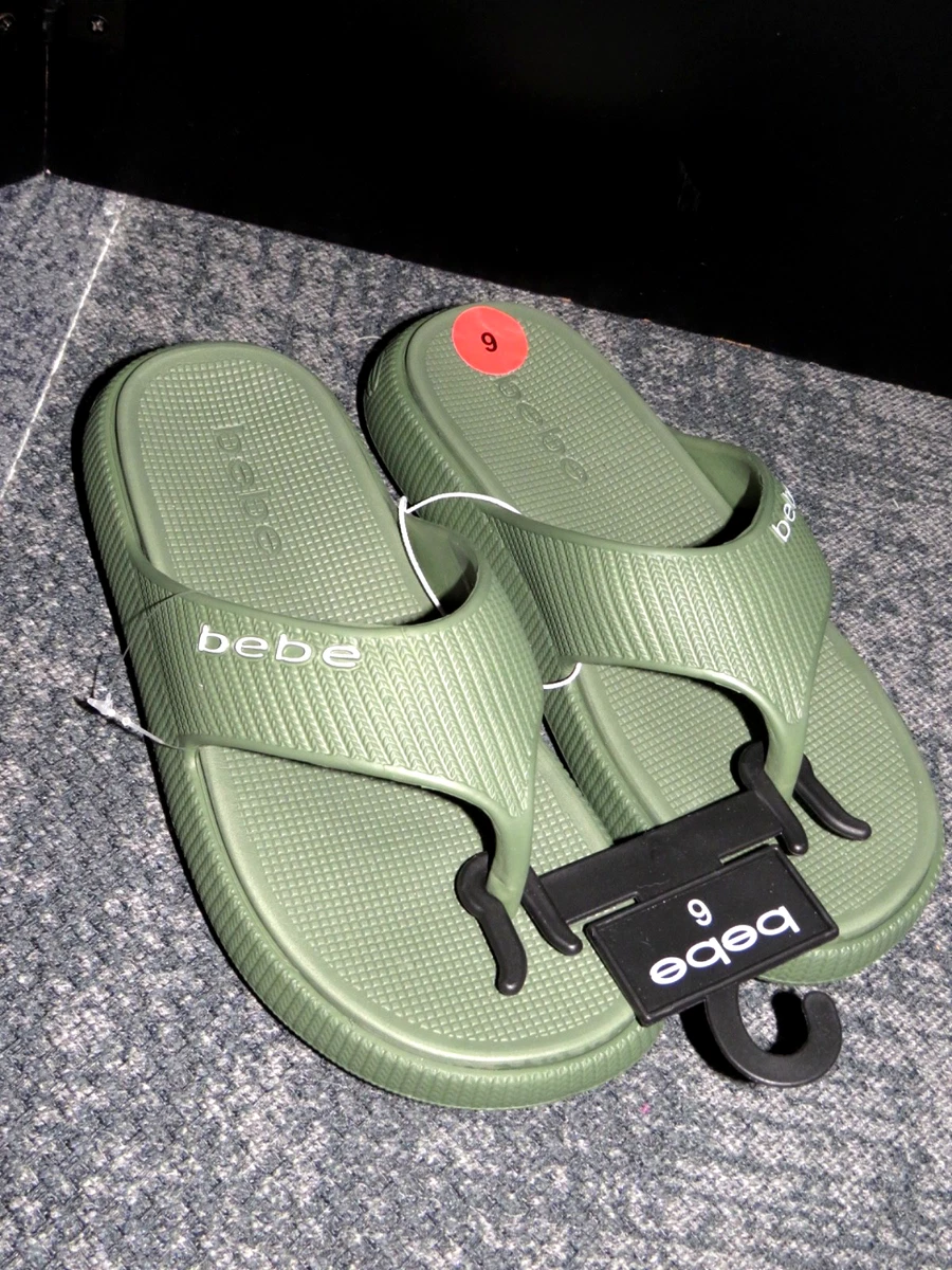 bebe Women's Wedge Flip Flop Sandals for sale | eBay