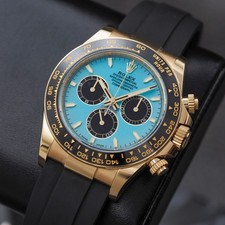 2026 Rolex Cosmograph Daytona 126518LN "Tiffany" Turquoise Blue Dial Oysterflex