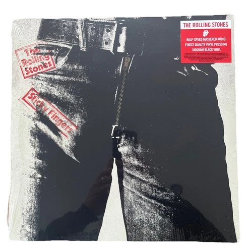 The Rolling Stones - Sticky Fingers half speed mastered - vinyl LP sleeve defect