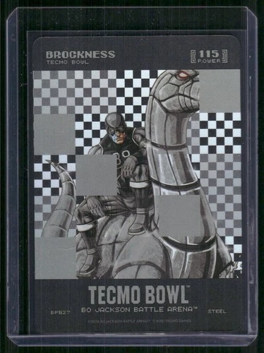 Bo Jackson Battle Arena Tecmo Bowl BrockNess Brock Bowers Big Pixel Steel BP627