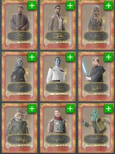 [DIGITAL] Topps Star Wars - Gold Label 25 W1 - Chrome Red Signatures - Pick