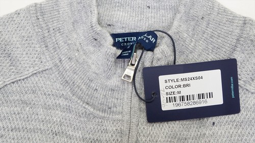 Peter Millar Rockport Merino Wool Sweater Mens Size Medium BRI 946D 01190732 New - Picture 2 of 5