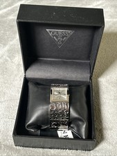 NUEVO RELOJ PULSERA ADIVINA TONO PLATA ACERO INOXIDABLE LOGO U85105L1