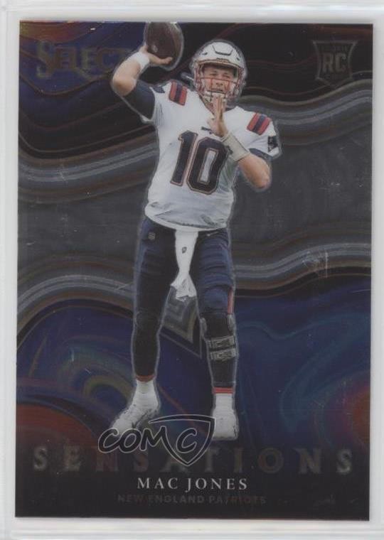 2021 Panini Select Sensations Mac Jones #SEN-10 Rookie RC 1oa8
