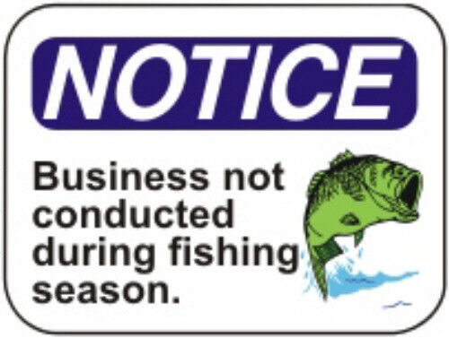 Address Labels - Fishing -  Fishing Notice