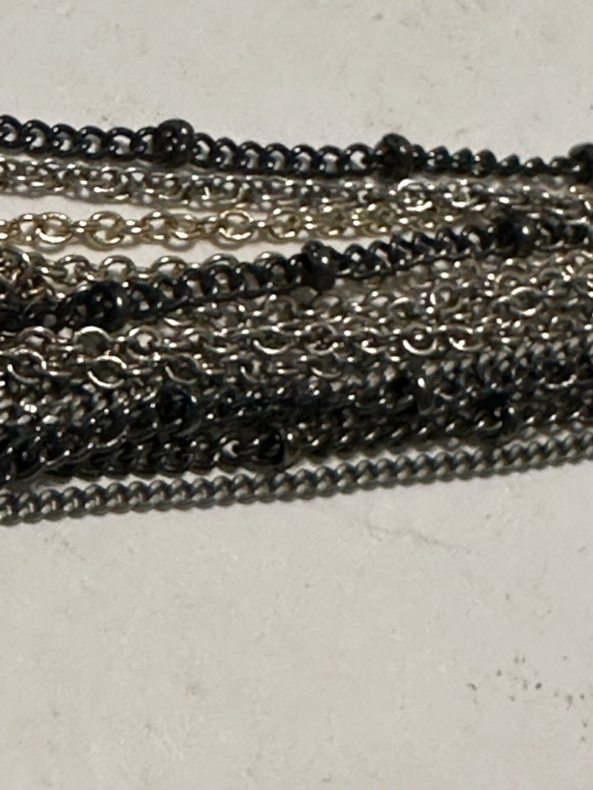 BCBGeneration Multi Tone Knotted Chain MultiStran… - image 7