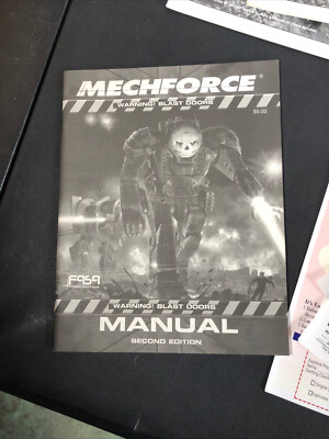 FASA MechForce Mag Manual (2nd Ed) nice