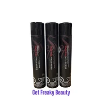 3 PACK. 10.6 oz. Sebastian Re-Shaper Brushable, Strong Hold Hairspray. Reshaper.