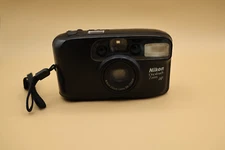 Nikon One Touch Zoom QD Point Shoot 35mm Film Camera 38-70mm Lens- Dut's Deals