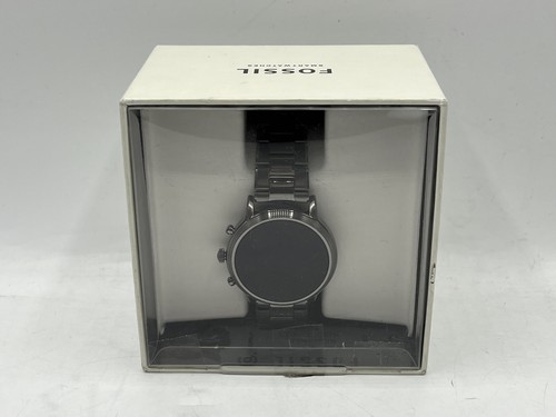 Fossil DW10F1 Gen 5 8GB Carlyle HR Smartwatch GPS Only Smoke New Open Box - Picture 8 of 8