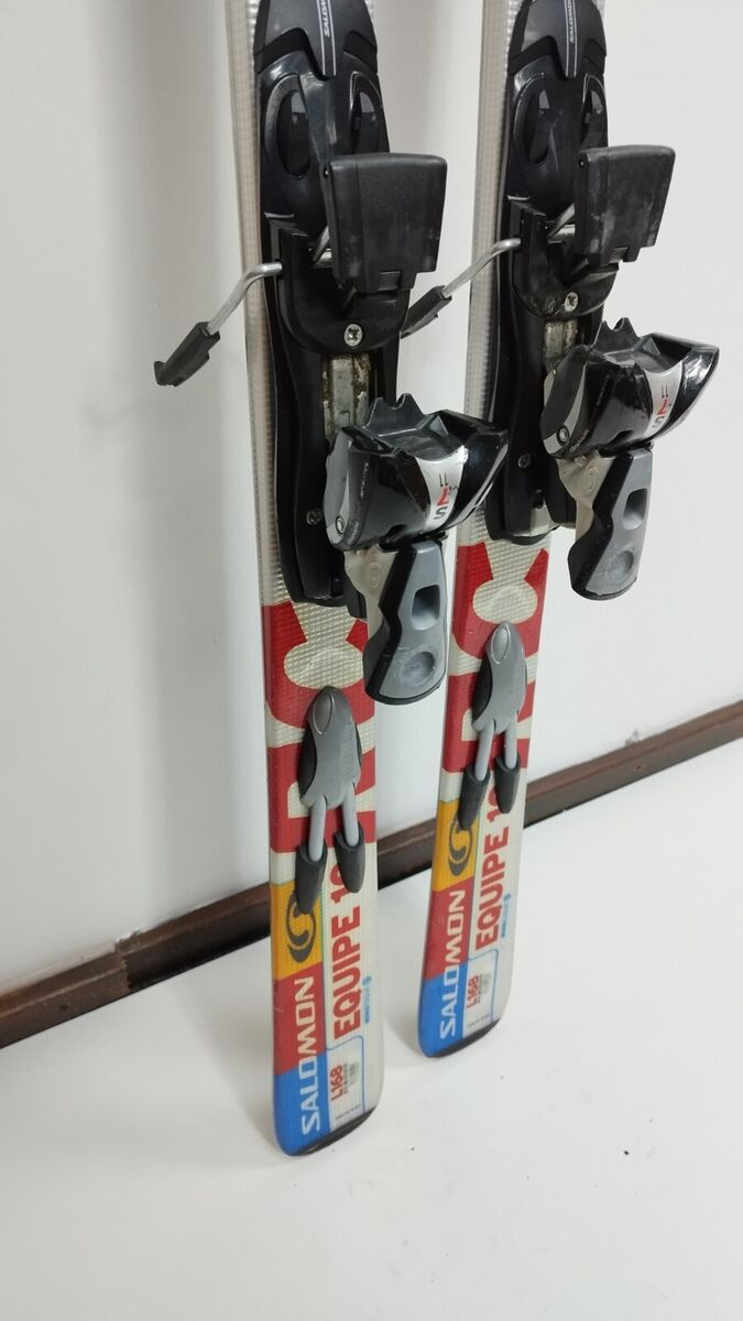 Salomon Equipe 10 168 cm Ski + Salomon S7 11 Bindings Salomon Equipe 10 168 cm Ski + Salomon S7 11 Bindings