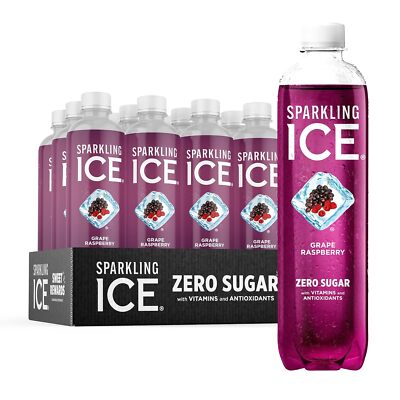 Sparkling ICE  Water Zero Sugar Vitamins Antioxidants 12 Pack Choose Your Own