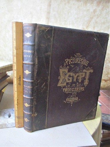 PICTURESQUE EGYPT, C.1880, Prof.G.Eberg, Vol.2 Only, Fully Illustrated
