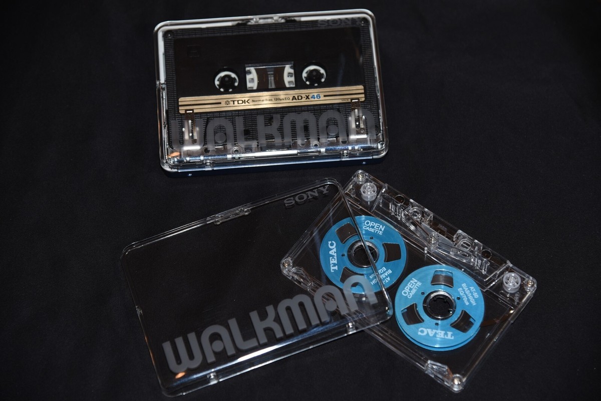 Replacement Transparent Front Shell for Sony WM-EX677 WM-EX674 WM