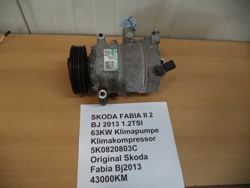 Org  Seat VW Golf Seat Audi Klimakompressor 5K0820803C 4-Zylinder TFSI/ TDI