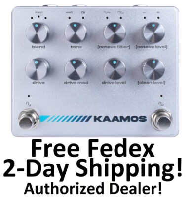 New Darkglass Electronics Kaamos Distortion & Octaver Bass Guitar Effects Pedal