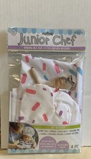 Junior Chef Real Baking Set For Little Kitchen Helpers 8pc Pink/Blue New