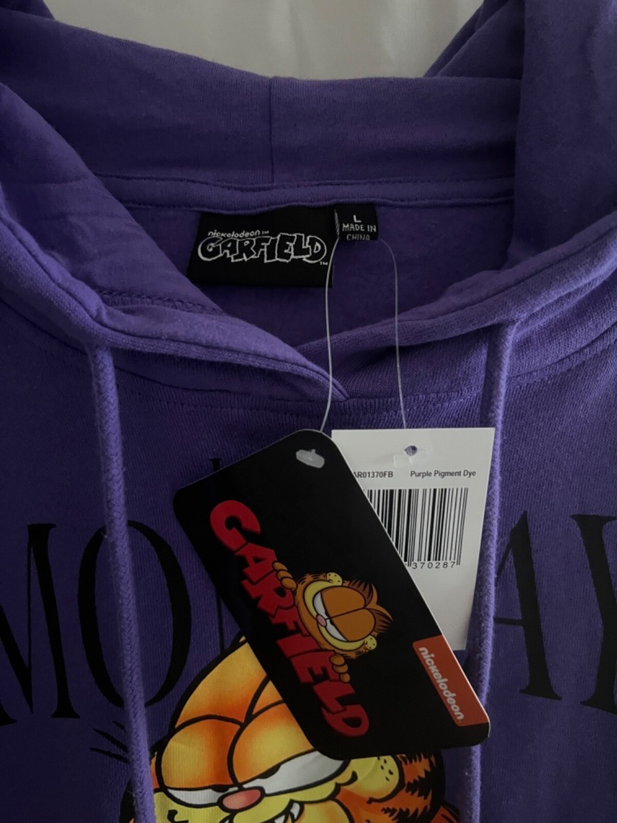 Nickelodeon -Garfield (I hate Mondays) Adult Pullover Hooded