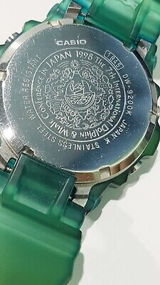 G-Shock Vintage DW-9200K Emerald Green Jelly Dolphin&Whales G-Shock Vintage DW-9200K Emerald Green Jelly Dolphin&Whales