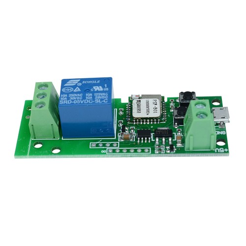 DC5V WiFi Wireless Smart Switch Relay Module for Home Apple Android APP ...