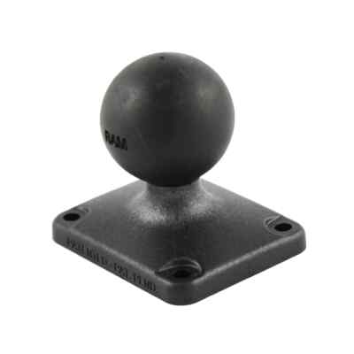 RAM Mount Composite 2'' x 2.25'' Rectangular Base with 1.5'' C-Ball RAP-202U-225