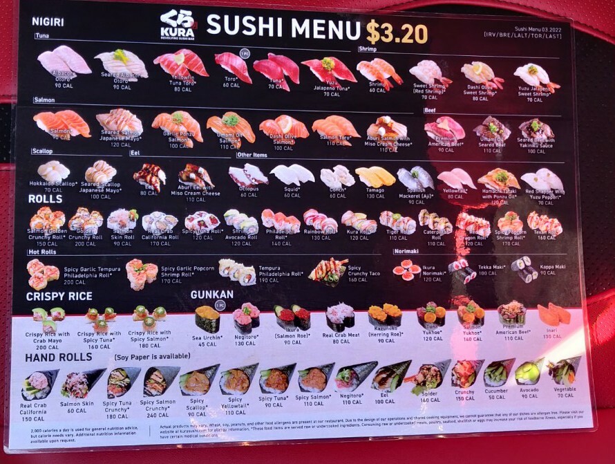 Austin Revolving Sushi Bars Kura Revolving Sushi Sushi Revolving