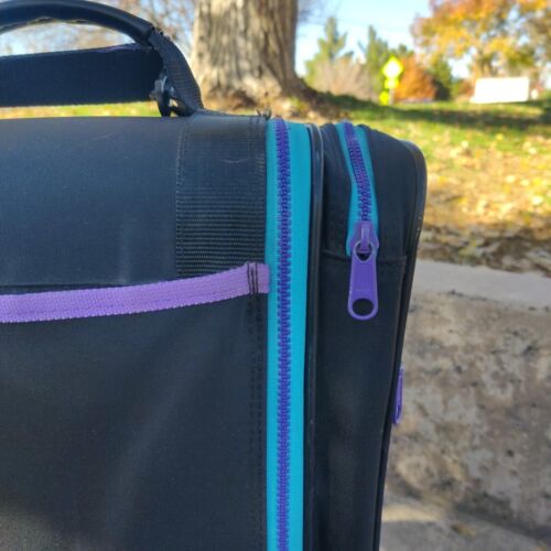 Vintage Ogio Original Locker Bag | Teal Purple Pink with Shoulder Strap - Picture 3 of 12