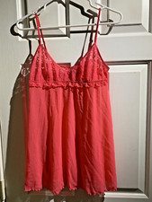 Women's VICTORIAS SECRET Large Teddy Babydoll Nightgown