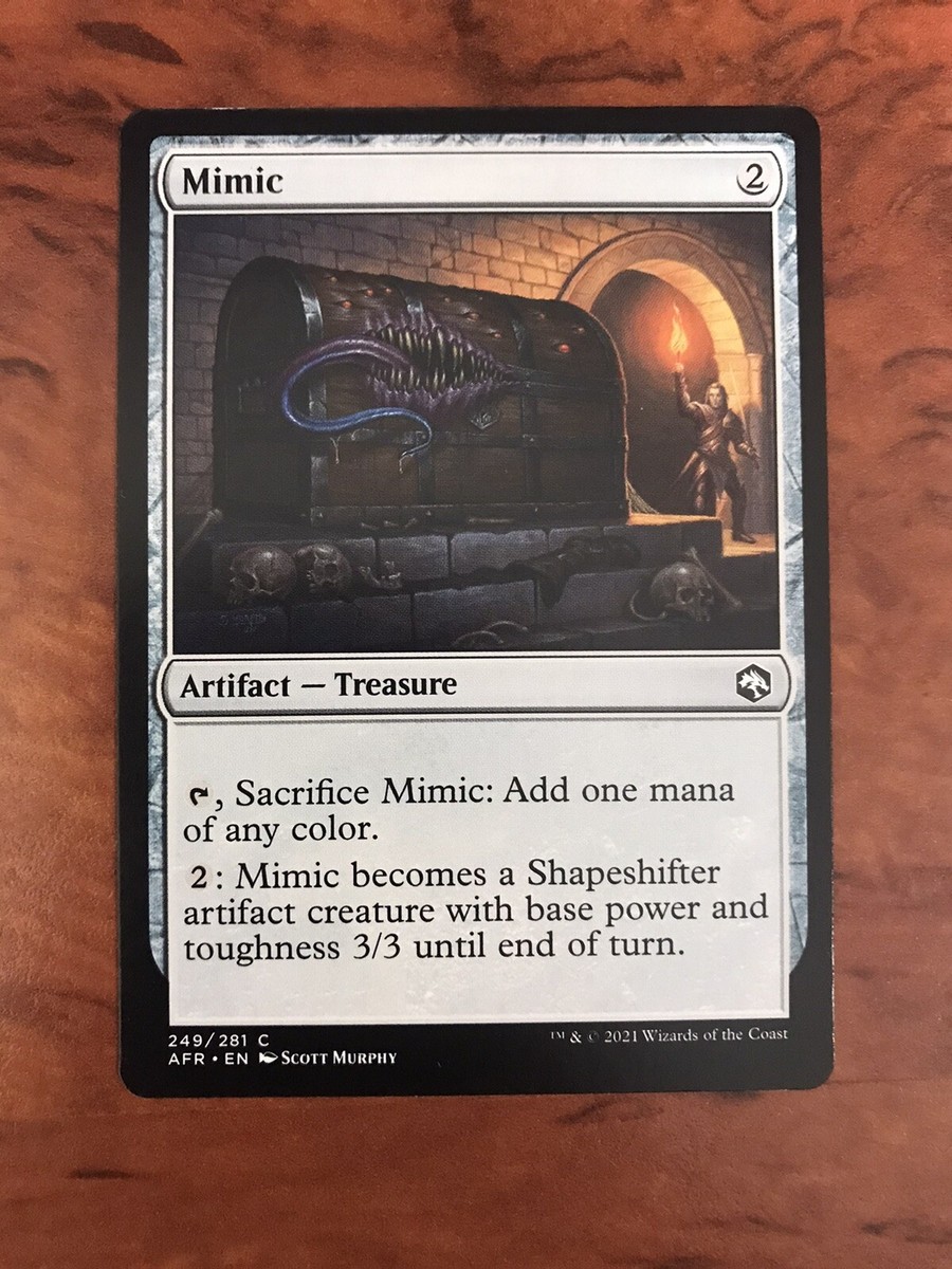 mtg mimic card Auntie Ool, Cursewretch main image 1