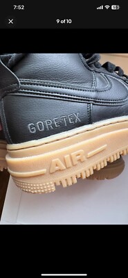 Size 9.5 - Nike Air Force 1 High Gore-Tex 2020 Black