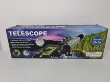 STEM Kids Tabletop Telescope  Tripod Stand, 360mm x 50mm 18x-27x-60x-90x Zoom 