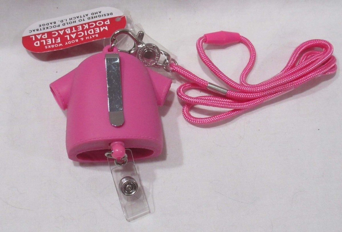 Bath & Body Works Medical Scrub PocketBac Holder - Pink for sale