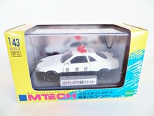 EPOCH MTECH MP-10 - NISSAN SYLINE GTR HIGHWAY PATROL POLICE CAR' 1:43. MIB. RARE