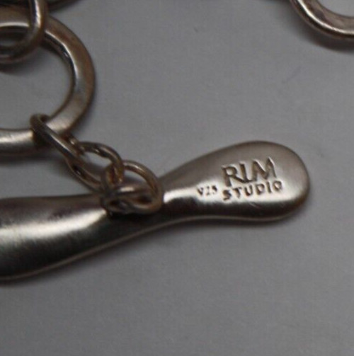 RLM Studios Sterling Silver Toggle Necklace w/Cro… - image 5