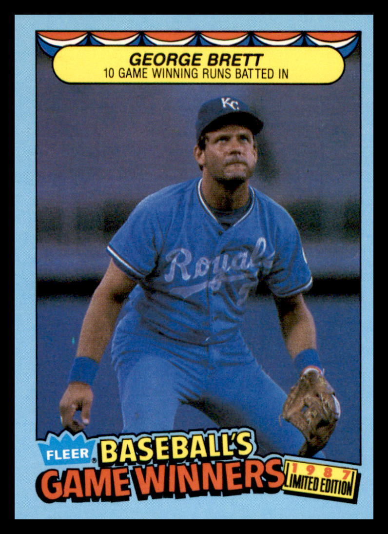 1987 Fleer Game Winners #11 Eric Davis Cincinnati Reds