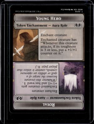 Young Hero/Royal Role Token - 16 - WOE - NM - MTG Magic the Gathering | eBay Young Hero/Royal Role Token - 16 - WOE - NM - MTG Magic the Gathering | eBay