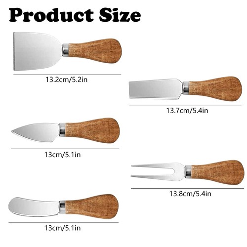 20 Pieces Spreader Knife Set Cheese Butter Spreader Knife Cheese Slicer Knife... - Picture 2 of 5
