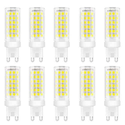 G9 LED Mais Glühbirnen, 220V 9W nicht dimmbare LED Lampe für Zuhause, 10 Stücke - Bild 16 von 23