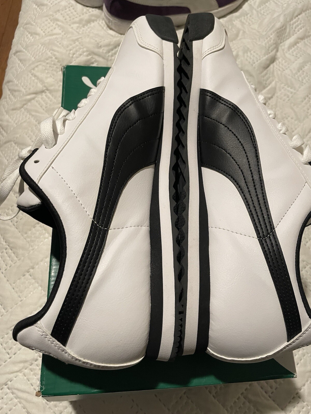 Size 13 - PUMA Roma Basic White - image 6