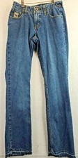 Cruel Girl Distressed Denim Blue Jeans Juniors 5 R 26 x 34