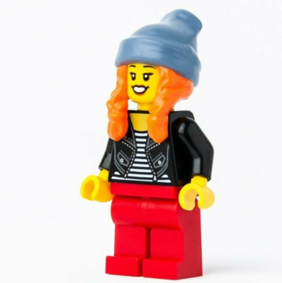 ハルコ New LEGO Woman w/ Cap Minifigure - Chinese New Year Temple Fair
