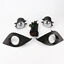 thumbnail 1  - New Complete Kit L + R Clear Lens Fog Lights Lamps for Toyota 2014-2016 Corolla
