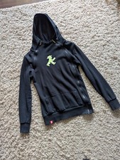 Ampelmann DEMONSTRANTIN schwarz XS/ Damen-Jacke Berlin Ost East Bio-Baumwolle